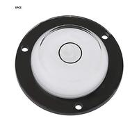 ZDETGU Burbuja de 5 piezas: Herramienta de Nivelación de Plástico Transparente para Calibración de Balanza, Configuración y Medición de Cámara, Diseño de Orificio de Montaje para Taller y Uso