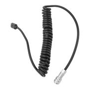 ZDETGU Cable de Alimentación Apto para Cámara BMPCC 4K 6KPro 59 Pulgadas USB C PD Cámara de Carga Rápida Cable de Alimentación en Espiral con Indicador de Alimentación Conector Hembra