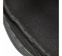 ZDETGU CAJA DE TISO DE CAR CAJA Multifunción Case DE Contenedor DE Soporte DE Cuero DE Cuero para el Automóvil Home Negro (BLACK)