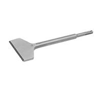ZDETGU Cincel Fino para Azulejos Anchos de Acero 40Cr, 3 Pulgadas X 10 Pulgadas para Martillo de Demolición, Raspador de Piso de Pared, Broca de Cincel de Astillado de Vástago Redondo