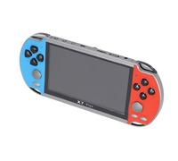 ZDETGU Consola de Juegos Portátil de 5,1 Pulgadas con Memoria de 8 GB, Joystick Dual, Soporte para 10 Emuladores, Juegos Descargables, Reproductor Multimedia para Retro y Modernos