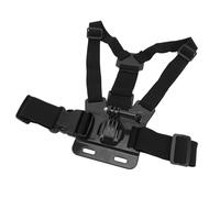 ZDETGU Correa de Montaje en el Pecho para Cámara Deportiva para Action 4 y Ace Pro Base de Gancho en J de Liberación Rápida, Banda Elástica Ancha para Grabación Estable, Compatible con esquí,