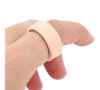 ZDETGU Cubierta de Anillo de Silicona Caso de Protección Elástica Universal Silicona Smart Health Ring Protector para Hacer Ejercicio (S)