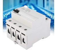 ZDETGU Disyuntor de Corriente GYL9 2P 230V 4P 400V 100A RCBO Protector de Fugas para Uso Doméstico Comercial Industrial Compatible con IEC/EN61008.1 (63A)