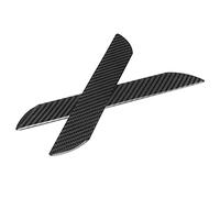ZDETGU Embellecedor de Placa de Desgaste del Umbral de la Puerta del Coche de Fibra de Carbono 3,65x25,3 Cm Ajuste Universal para la Mayoría de los Vehículos 2 Piezas y Adhesivo para Arañazos