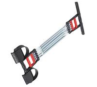 ZDETGU Expansor de Pecho Multifunción de 65KG, 5 Resortes, Asas Extraíbles, Equipo de Entrenamiento Corporal Completo para Gimnasio en Casa, Entrenamiento de Abdomen y Brazos
