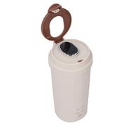 ZDETGU Hervidor Eléctrico Portátil de 500 Ml, de Acero Inoxidable, Recargable, 300 W, Hervidor de Viaje de Ebullición Rápida con Batería de 5000 MAh para té, café, Leche, Camping Al Aire Libre,