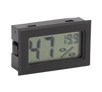 ZDETGU Higrómetro Digital para Humidor de Puros Reptil | Medidor de temperatura de humedad de alta precisión, pantalla Lcd, 0-50C, adecuado para caja de guitarra incubadora