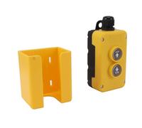 ZDETGU Interruptor de Control Remoto para Remolque de Descarga Controlador de Bomba Hidráulica de 12 V para Plataformas Elevadoras, Grúas y Remolques Botón Pulsador hacia Arriba y hacia Abajo de 3