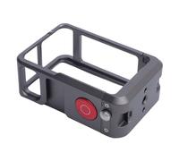 ZDETGU Jaula para Cámara para 5 Pro, Action 4, Action 3, Marco Protector de Aleación de Aluminio con Liberación Rápida Magnética, Soporte para Zapata Fría, Orificio de Rosca de 1/4