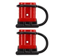 ZDETGU Juego de 2 Conectores de Desconexión Rápida de Batería, Kit de Enchufe de Arnés de Cables de 50A y 600V para Carga y Remolque de Vehículos Eléctricos