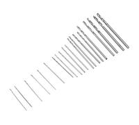 ZDETGU Juego de Brocas HSS de 20 Piezas de 0,3 Mm a 1,6 Mm con Estuche para Proyectos de Madera y Plástico