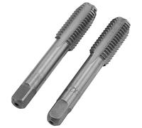 ZDETGU Juego de Machos de Roscar de Acero de Alta Velocidad Diseño de Flauta Recta para Roscado Preciso Herramienta Manual para Metales Hierro Cobre y Grifos de Acero Inoxidable para Uso Profesional