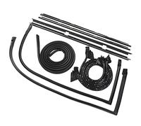 ZDETGU Kit Completo de 9 Juntas de Burlete de Repuesto para Malibu de 2 Puertas de 1978 a 1981, Número OE 23256, Junta de Goma para Puerta de Metal, Ventana, Techo, Riel, Maletero