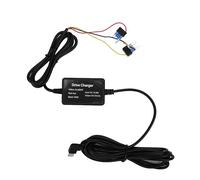 ZDETGU Kit de Cableado de Cámara de Tablero 12-28V a 5V 2.5A Cable de Cableado Tipo C Kit de Detección ACC con Protección de bajo Voltaje para Modo de Estacionamiento las 24 Horas