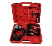 ZDETGU Kits de Diagnóstico de Estetoscopio Electrónico de 6 Canales, Sensibilidad de 800 Mv/g, Detector de Ruido de Frecuencia de 24 K HZ para Transmisión del Chasis del Motor,