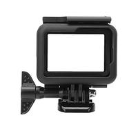 ZDETGU Marco de Protección para Cámara de Acción 5/6/7 con Material de PC, Carcasa Ligera y Duradera, Base, Tornillo para Disipación de Calor, Compatible con Ciclismo, Viajes, Tomar