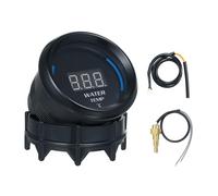 ZDETGU Medidor de Temperatura del Agua, Medidor Digital LED de Temperatura del Refrigerante 20 120 C con Sensor, para Coche, Camión, Motocicleta, SUV