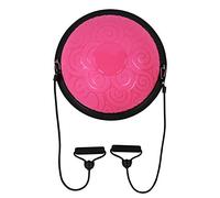 ZDETGU Medio Entrenador de Equilibrio a Prueba de Explosiones para Ejercicio de Fuerza, Estabilidad, Pilates, Fitness, Deslizamiento (Pink)