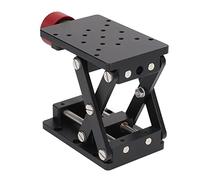 ZDETGU Mesa manual: Plataforma Elevadora Tipo Tijera de Aleación de Aluminio para Laboratorios y Talleres, Ajuste de, Soporte Estable para Experimentos y Herramientas de Medición, Base Mecanizada