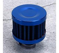 ZDETGU Mini Filtro de Entrada de Aire de 13 Mm, Aumenta el Flujo de Aire y Reduce la Resistencia del Motor, con Tela No Tejida, para Tubo de Entrada de Carburador de Automóvil (BLUE)
