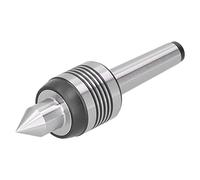 ZDETGU Morse Taper Center MT2 Live Center para Máquinas de Torno y Accesorios de Cónicos de Carpintería