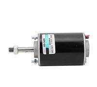 ZDETGU Motor CC de Imán Permanente de 12 V 24 V - Alta Velocidad 3500/7000 RPM para Generadores de Bricolaje, Máquinas de Algodón y - Rotación CW/CCW con Devanados de Cobre (12V3000rpm)