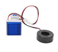 ZDETGU Multímetro Digital Probador de Frecuencia de Corriente de Voltaje con Pantalla LED Grande para Sistemas Eléctricos de CA Medidor Portátil Compacto para Uso Doméstico e Industrial Indicador de