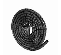 ZDETGU Organizador de Cable de Tubo de Espiral Flexible Envolvente de Alambre Protector de Manga de Gestión de Cables para el Monitor de Computadora de TV en Casa de Oficina en Casa (3.0m*16 mm)