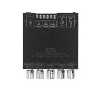 ZDETGU Placa Amplificadora de Potencia, Subwoofer 2,1 Canales, 50W, 50W, 100W, con Control de Agudos y Graves, CC de 12 a 24V