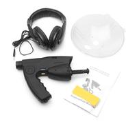 ZDETGU Plato Colector de Sonido Parabólico Monocular 8X con Auriculares para Observación de Aves Dispositivo de Escucha a Distancia Herramienta de Observación de Vida Silvestre de 100 M de Volumen