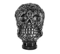 ZDETGU Pomo de de Marchas con Diseño de Calavera y Esqueleto, Palanca de Cambios Manual para Coche, Ajuste Universal, Elegante Actualización para una Mejor Experiencia de Conducción, Repuesto de