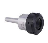 ZDETGU Portabrocas de Pinza ER40 para Torno CNC - Vástago Morse Taper MT2 con Construcción de Acero 40CR, Amplio Rango de Sujeción ER40, Rectificado para Operación