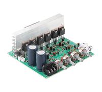 ZDETGU Potente Placa Amplificadora para Subwoofer de 3 Canales y 240 W para un Rendimiento Excepcional