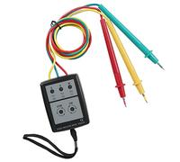 ZDETGU Probador de Fase Digital SP8030 Indicador de Rotación Trifásico con LED y Zumbador para Circuitos de CA de 60 V-600 V Herramienta de Prueba Eléctrica para Detección de Voltaje