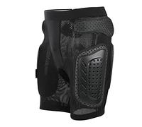 ZDETGU PROPRO Pantalones de Ciclismo con Almohadilla de Cadera con EVA y PE para Esquí Patinaje sobre Ruedas Entrepierna de Algodón Transpirable, Cojín Engrosado, 4 Tamaños (XL Negro)