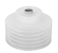 ZDETGU Recipiente de Taladro Transparente para Colector de Sierra Perforadora para Instalación de Luz Empotrada Martillo Eléctrico y Taladro de Impacto Recipiente de Goma de 85 Mm/3,3 Pulgadas para