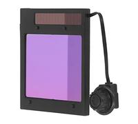 ZDETGU Reemplazo de Lente de Casco de Soldadura con Oscurecimiento Automático con Visión Amplia y Clara, 4 Sensores de, DIN16 /IR, Energía Solar para Soldadura MIG TIG