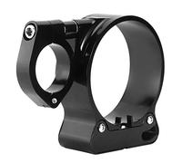 ZDETGU Soporte de Velocímetro de Montaje Lateral de Aluminio para | Se adapta a horquillas de 0,54 pulgadas de diámetro, accesorio de reubicación del indicador de motocicleta, construcción de