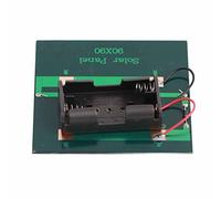 ZDETGU Tablero de Carga de Células de Panel Solar 1W DC4V para Fuente de Alimentación de Baterías 2xAA 1.2V