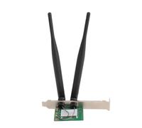ZDETGU Tarjeta WiFi BCM4323, Adaptador 2,4G/5G de Banda Dual de Alta Velocidad de 300Mbps con Antena Dual para PC de Escritorio, USB, 9 Pines, Plug and Play