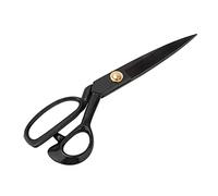 ZDETGU Tijeras de Sastre de Acero Negro Retro para Manualidades y Diseño de Costura (Tamaño HC-12)
