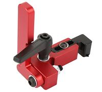 ZDETGU Tope de Inglete de Acero Aleado - Herramienta para Trabajar la Madera con Ranura en T para un Control Preciso de la Longitud | Se Adapta a Sistemas T-Track Estándar | Ideal para Proyectos