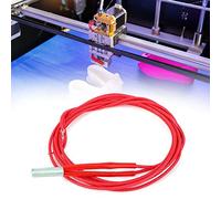 ZDETGU Tubo de Calefacción Eléctrica para Impresora 3D, 0.236 X 0.787 in, 12 V, 40 W, Repuesto de Tubo Calentador de un Extremo, Calentamiento Rápido, 450 ℃ de Alto para Piezas de Impresora 3D (12V