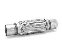 ZDETGU Tubo Flexible de Escape, Aislador de Vibraciones de Acero Inoxidable para de Escape Universal de Vehículos, con Revestimiento Tejido para Absorción de Expansión Térmica