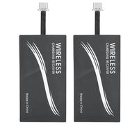 ZDETGU ZDETGU Pegatina de Receptor de Carga Universal para Teléfonos, Adaptador Autoadhesivo Delgado con Rendimiento Estable para Cargar sin Enredos Mientras Viaja