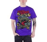 ZDFUXDSRA Asking Alexandria Eyeballs T-Shirt Lilac