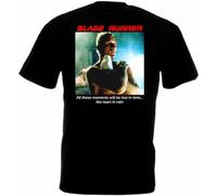 ZDFUXDSRA Blade Runner v35 T Shirt Black Movie Poster