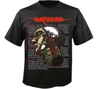 ZDFUXDSRA Honet Carcass 'Dead Body' Fruit of The t Shirt Mens - Symphonies of Sickness Surgical