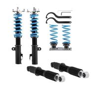 ZDGYG Amortiguador coilover de 24 clics + Resorte Compatible con Toyota RAV4 2006-2012, suspensión Delantera y Trasera